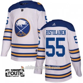 Barn Ishockey Buffalo Sabres Tröja Rasmus Ristolainen 55 2018 Winter Classic Adidas Vit Authentic